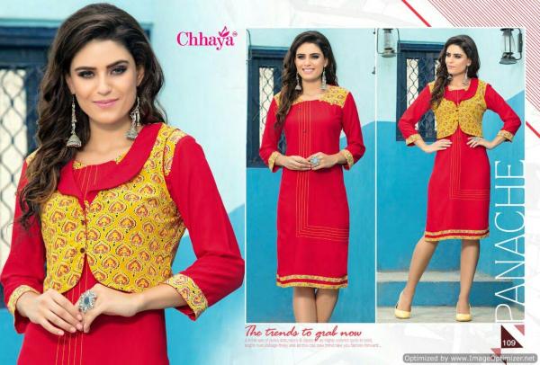 Chaaya-Breeza-Rayon-Kurti-With-Koti